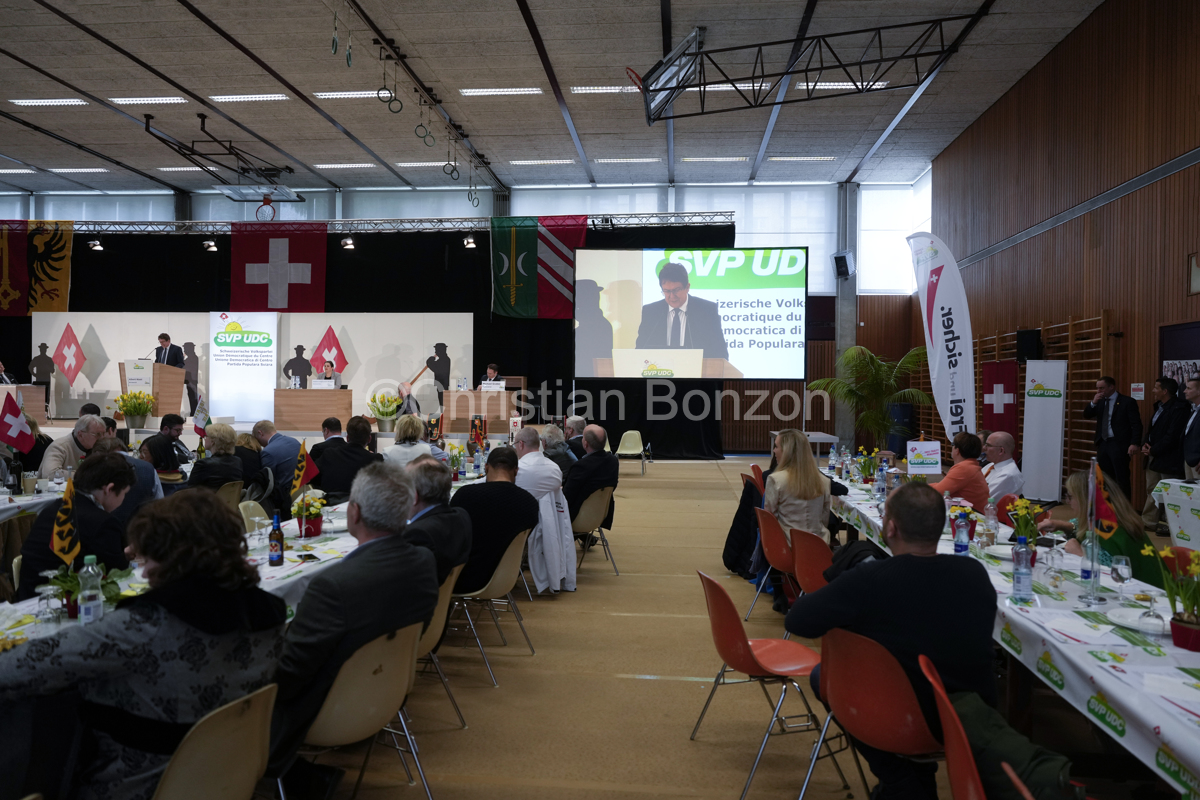 Assemblee des Delegues UDC Suisse a Meyrin