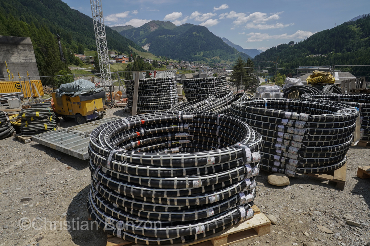 second chantier du tunnel autoroutier du Saint-GothardAirolo