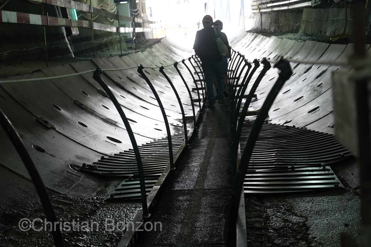second chantier du tunnel autoroutier du Saint-GothardAirolo