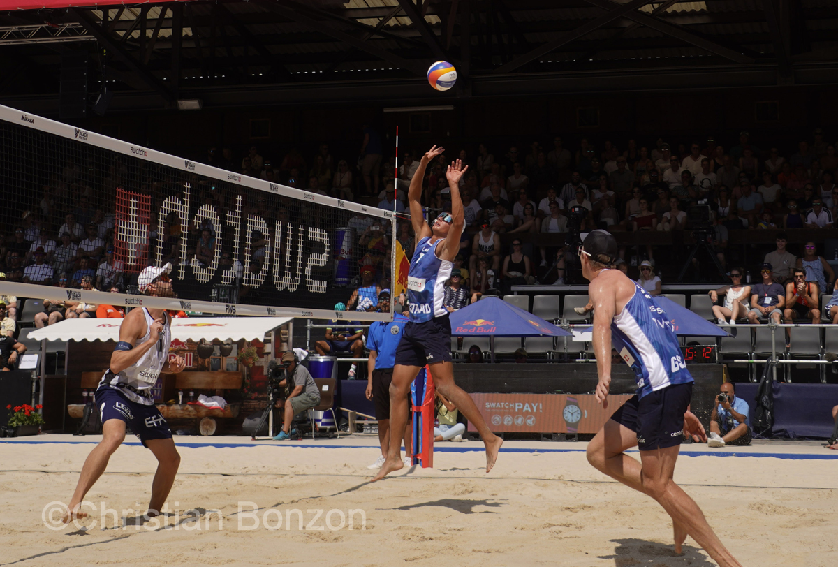 Finale du Volleyball World Beach Pro Tour 2023 de Gstaad Dimanche 9 juillet
