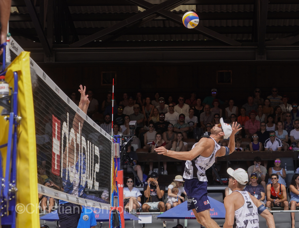 Finale du Volleyball World Beach Pro Tour 2023 de Gstaad Dimanche 9 juillet