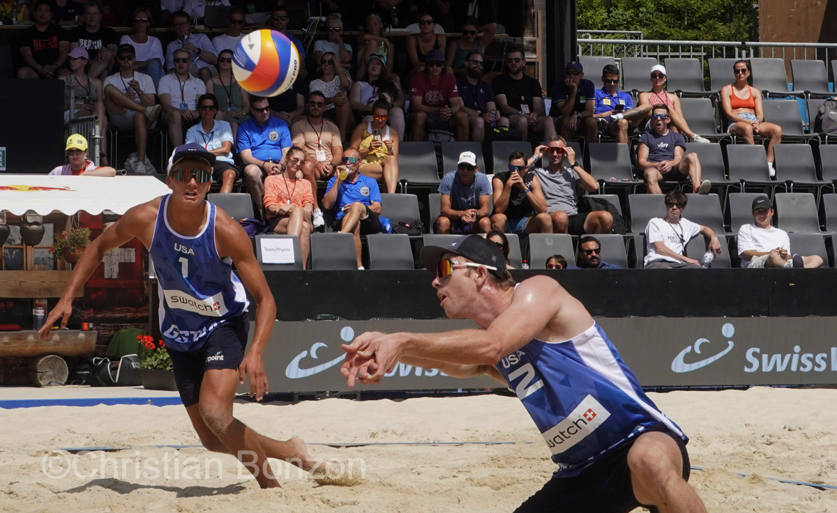 Finale du Volleyball World Beach Pro Tour 2023 de Gstaad Dimanche 9 juillet