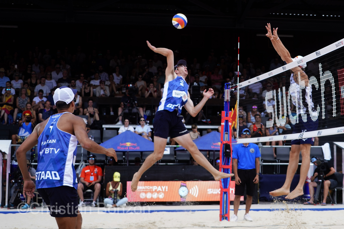 Finale du Volleyball World Beach Pro Tour 2023 de Gstaad Dimanche 9 juillet