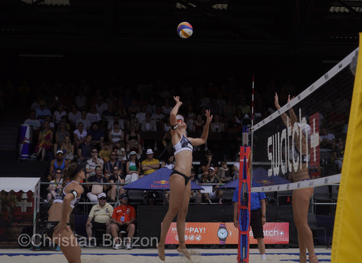 Finale du Volleyball World Beach Pro Tour 2023 de Gstaad Dimanche 9 juillet