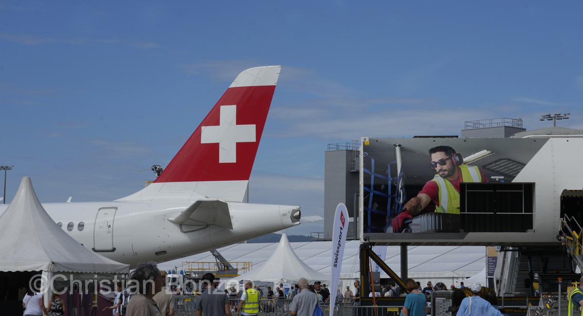 75 ans Aeroport de Zurich.