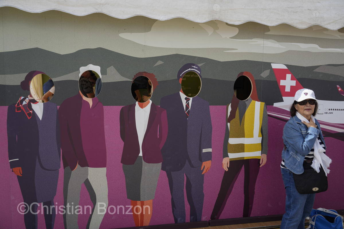 75 ans Aeroport de Zurich.