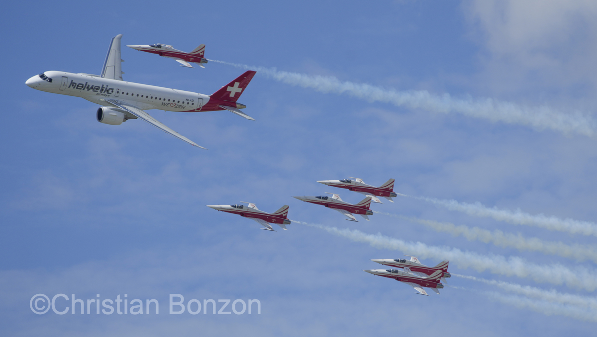 75 ans Aeroport de Zurich.