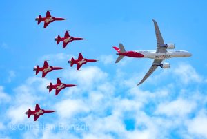 75 ans Aeroport de Zurich.