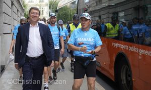 Mahana for Kids_Marche pour la vie pour promouvoir le don dÕorganes et de tissus en Suisse.