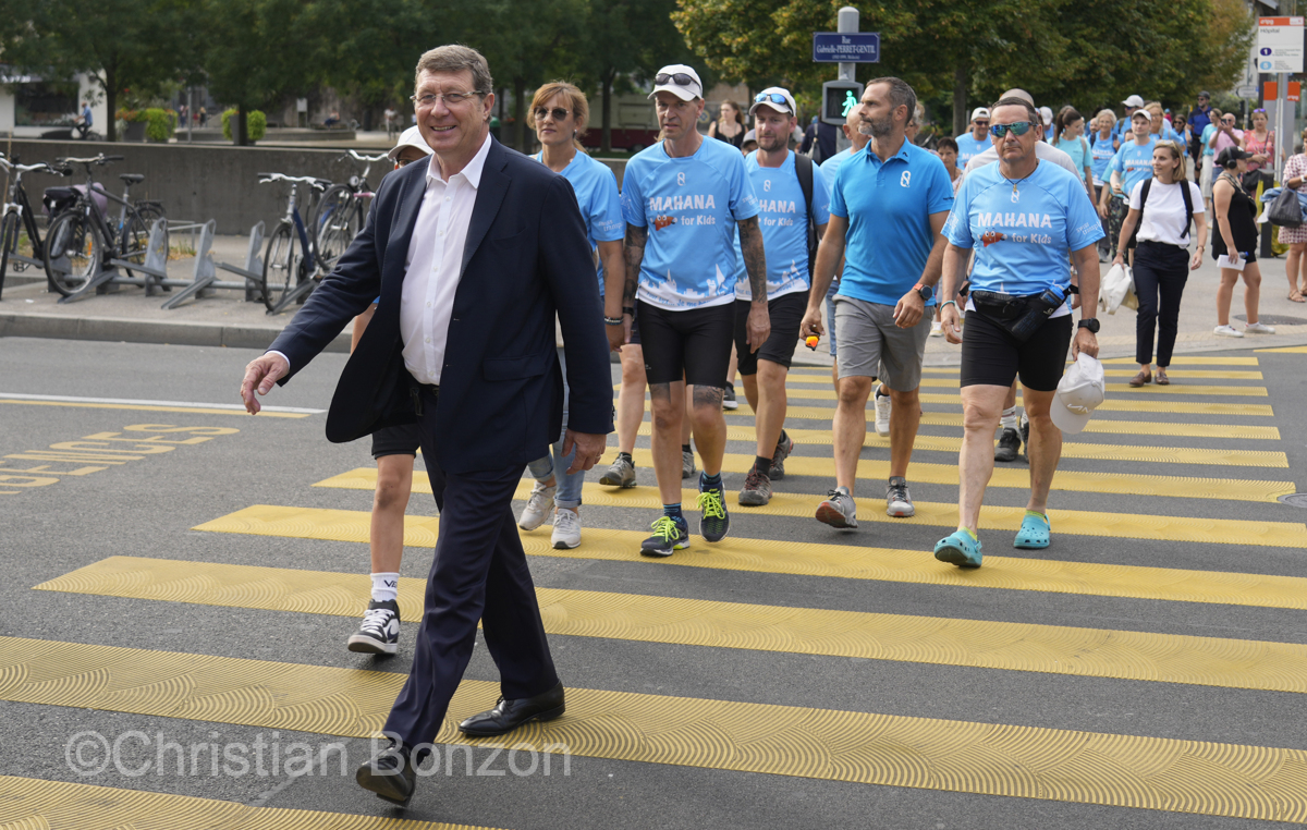 Mahana for Kids_Marche pour la vie pour promouvoir le don d’organes et de tissus en Suisse.