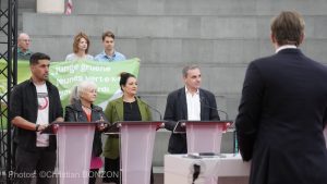 22 octobre 2023 élections fédérales.Journée 1er tour du Conseil d'Etat.Uni Mail