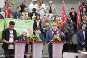 22 octobre 2023 lections fdrales.Journe 1er tour du Conseil d'Etat.Uni Mail