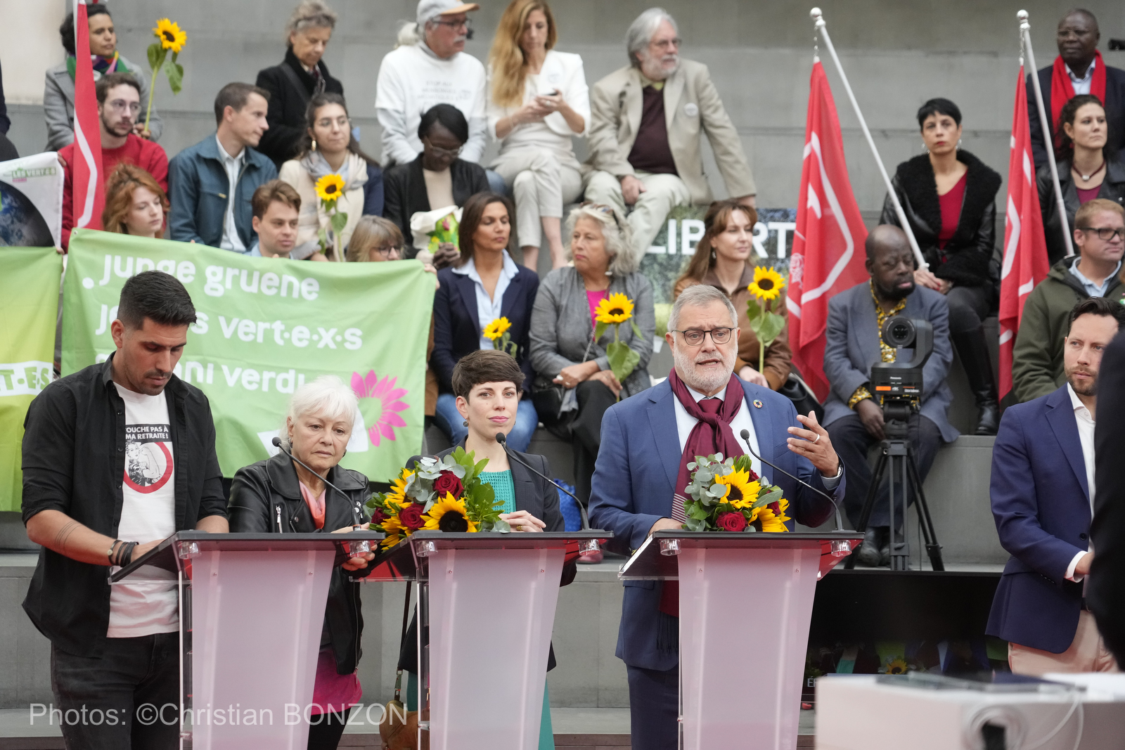 22 octobre 2023 lections fdrales.Journe 1er tour du Conseil d'Etat.Uni Mail