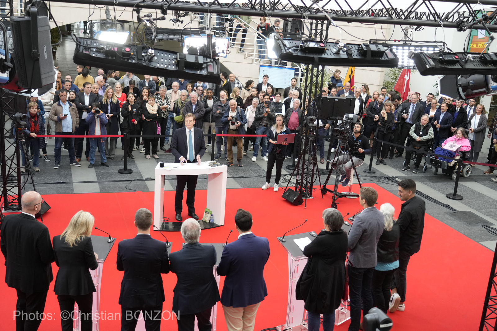 22 octobre 2023 lections fdrales.Journe 1er tour du Conseil d'Etat.Uni Mail