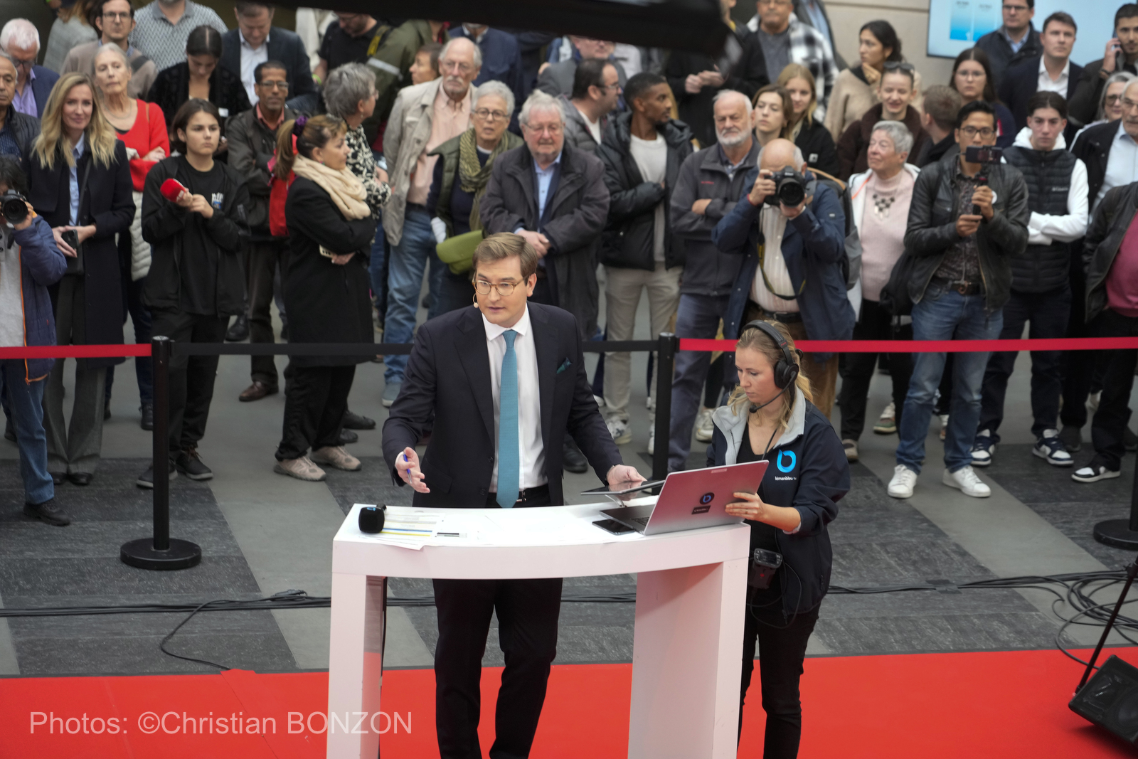 22 octobre 2023 élections fédérales.Journée 1er tour du Conseil d'Etat.Uni Mail
