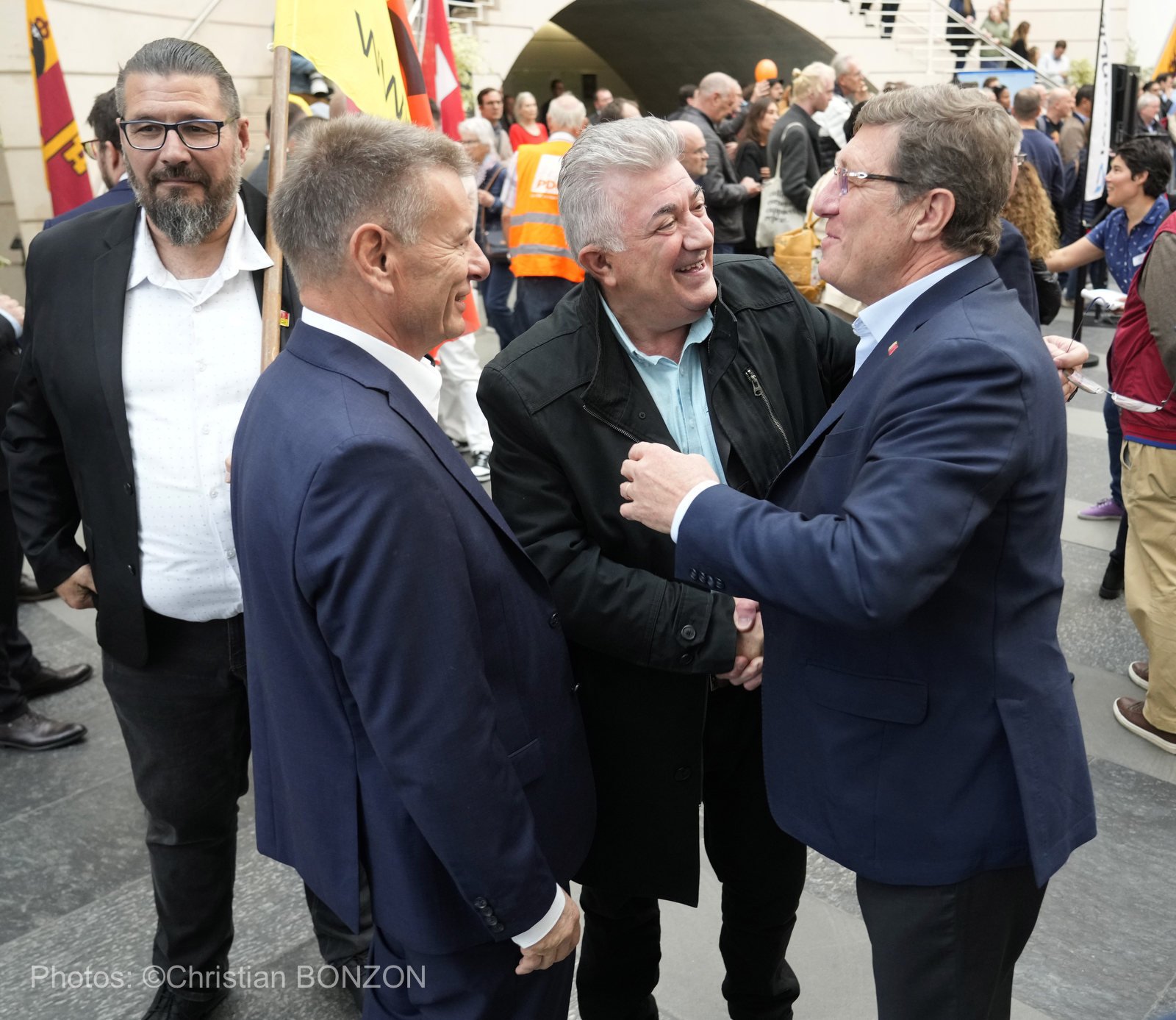 22 octobre 2023 élections fédérales.Journée 1er tour du Conseil d'Etat.Uni Mail