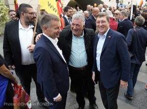 22 octobre 2023 élections fédérales.Journée 1er tour du Conseil d'Etat.Uni Mail