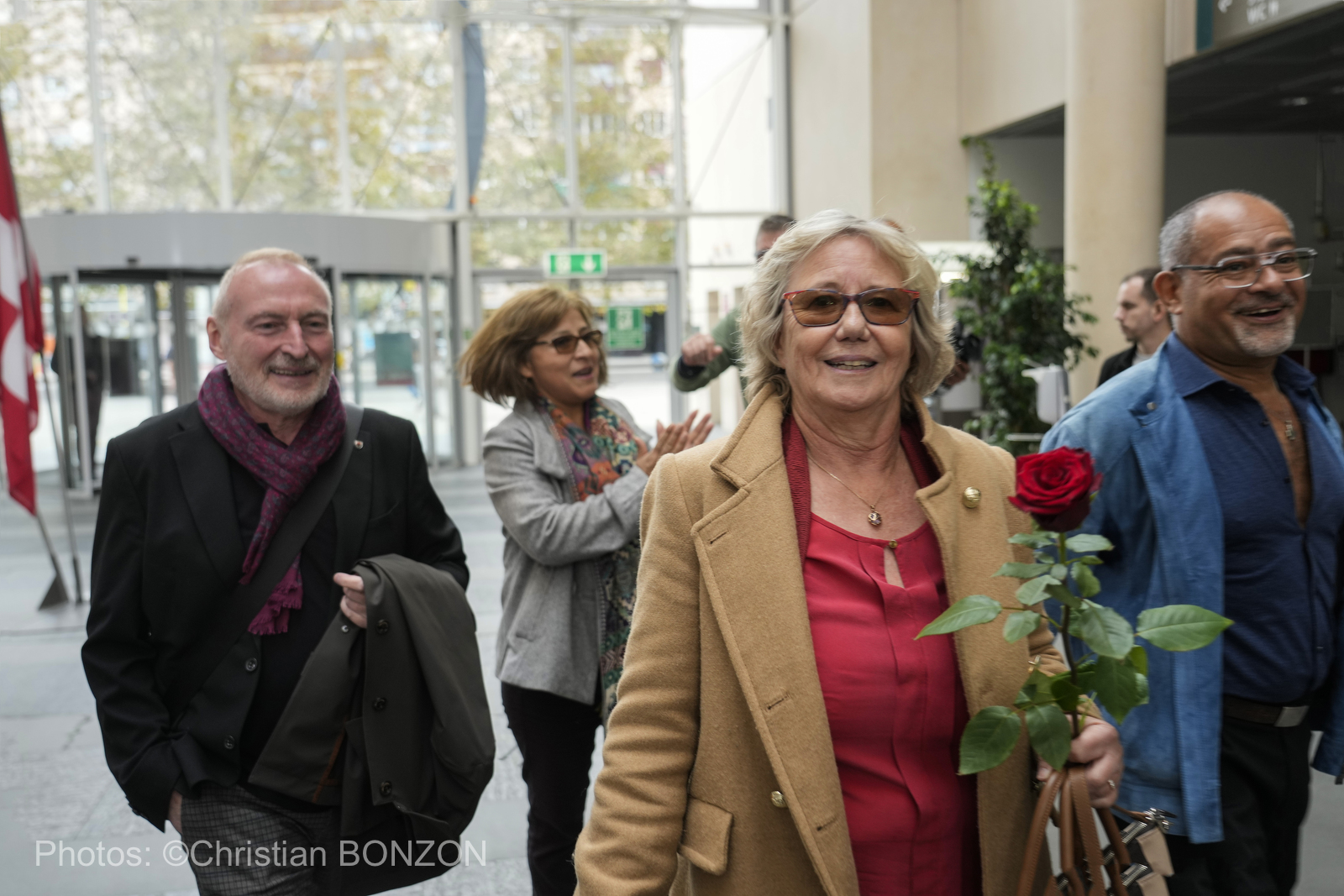 22 octobre 2023 élections fédérales.Journée 1er tour du Conseil d'Etat.Uni Mail