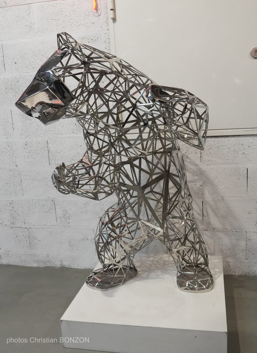 exposition Richard Orlinski Galerie Bel-Air Fine Art - Contemporary Art Galleries.