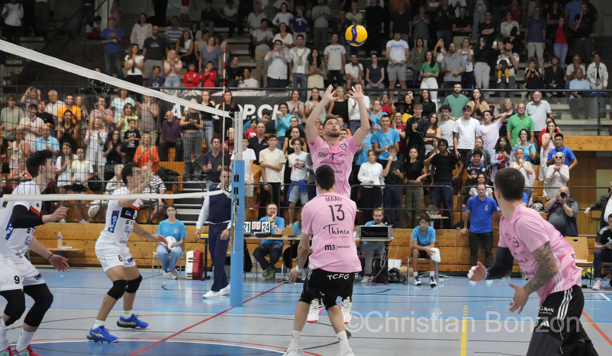 Finale de la Coupe Fred Fellay_Victoire le 8 octobre de Chênois Volley