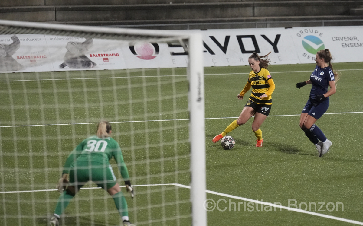 Etoile Carouge Fc vs YB Feminine 0-9 Stade de la Fontenette(GE)