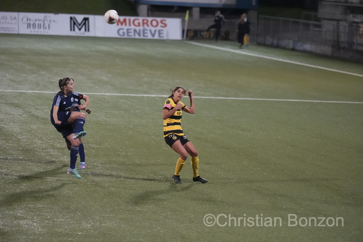 Etoile Carouge Fc vs YB Feminine 0-9 Stade de la Fontenette(GE)