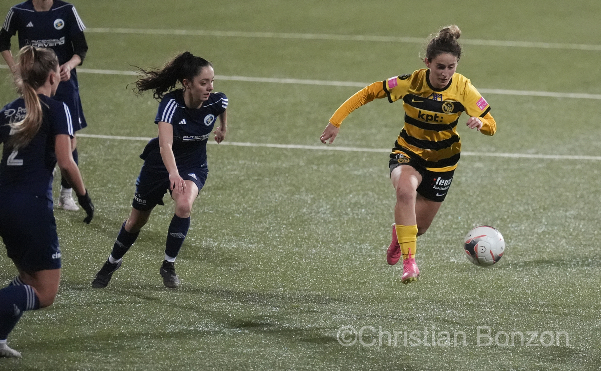 Etoile Carouge Fc vs YB Feminine 0-9 Stade de la Fontenette(GE)