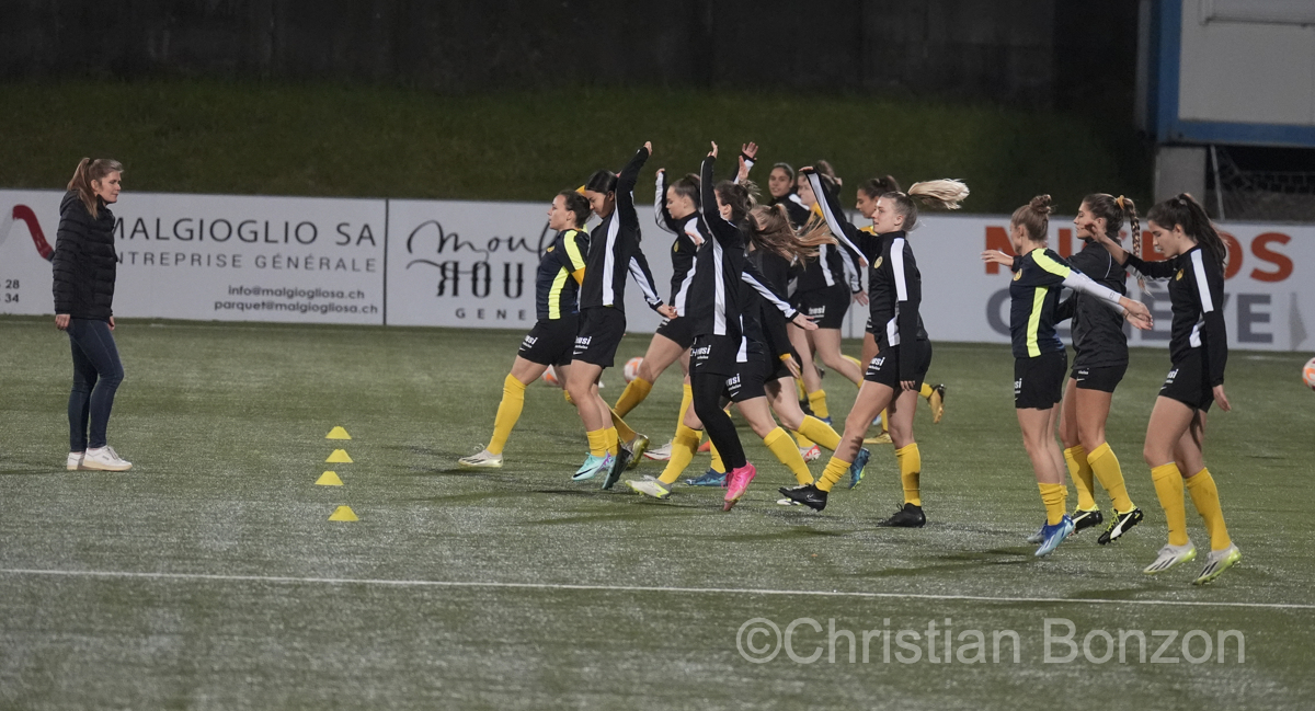 Etoile Carouge Fc vs YB Feminine 0-9 Stade de la Fontenette(GE)