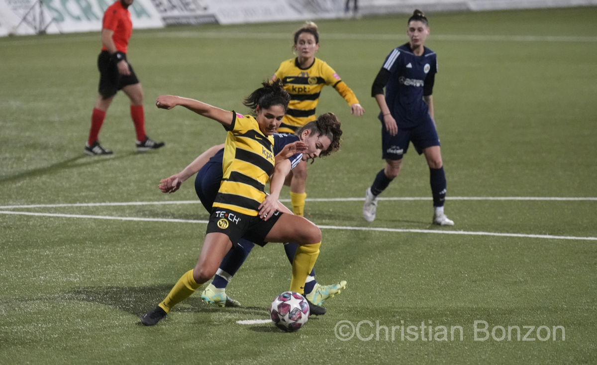 Etoile Carouge Fc vs YB Feminine 0-9 Stade de la Fontenette(GE)