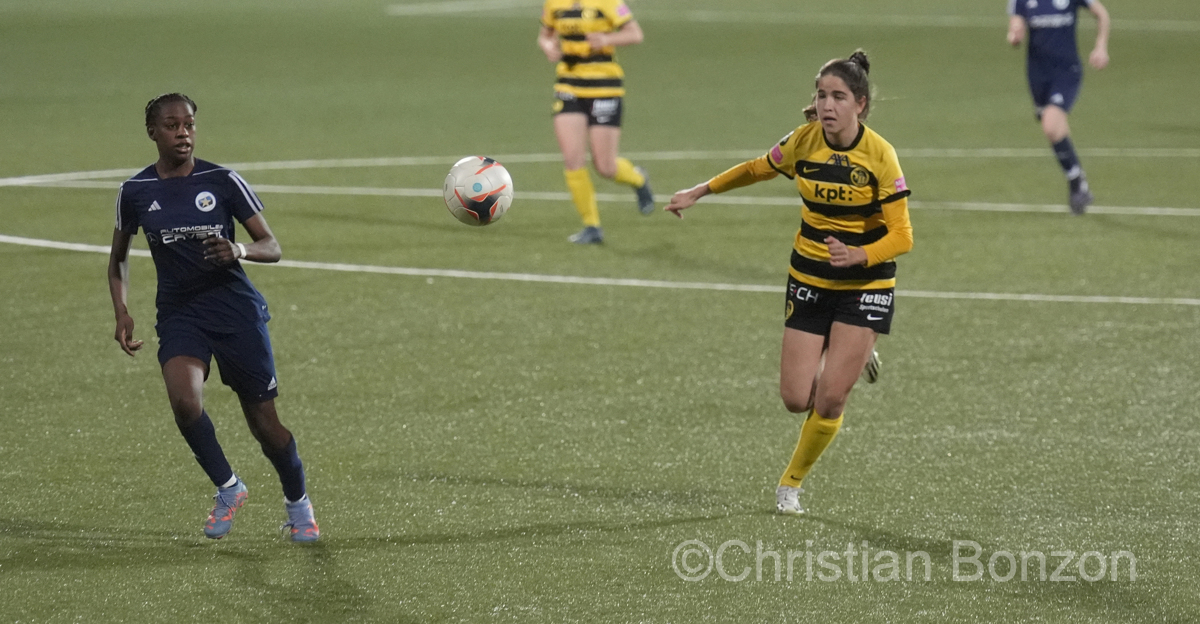 Etoile Carouge Fc vs YB Feminine 0-9 Stade de la Fontenette(GE)