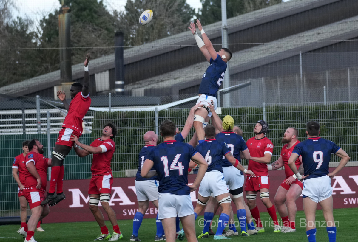 Suisse Rugby Day Yverdon 23 Mars 2024Switzerland - Croatia 35 vs 10 .
