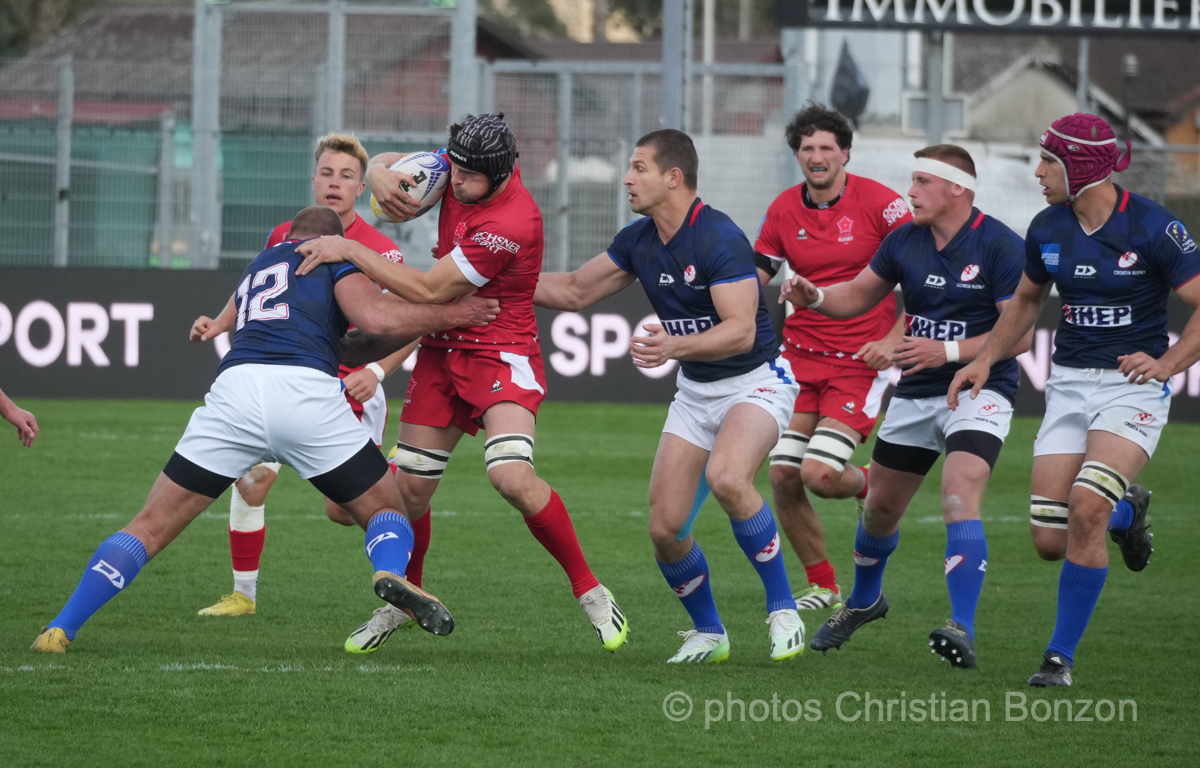 Suisse Rugby Day Yverdon 23 Mars 2024Switzerland - Croatia 35 vs 10 .