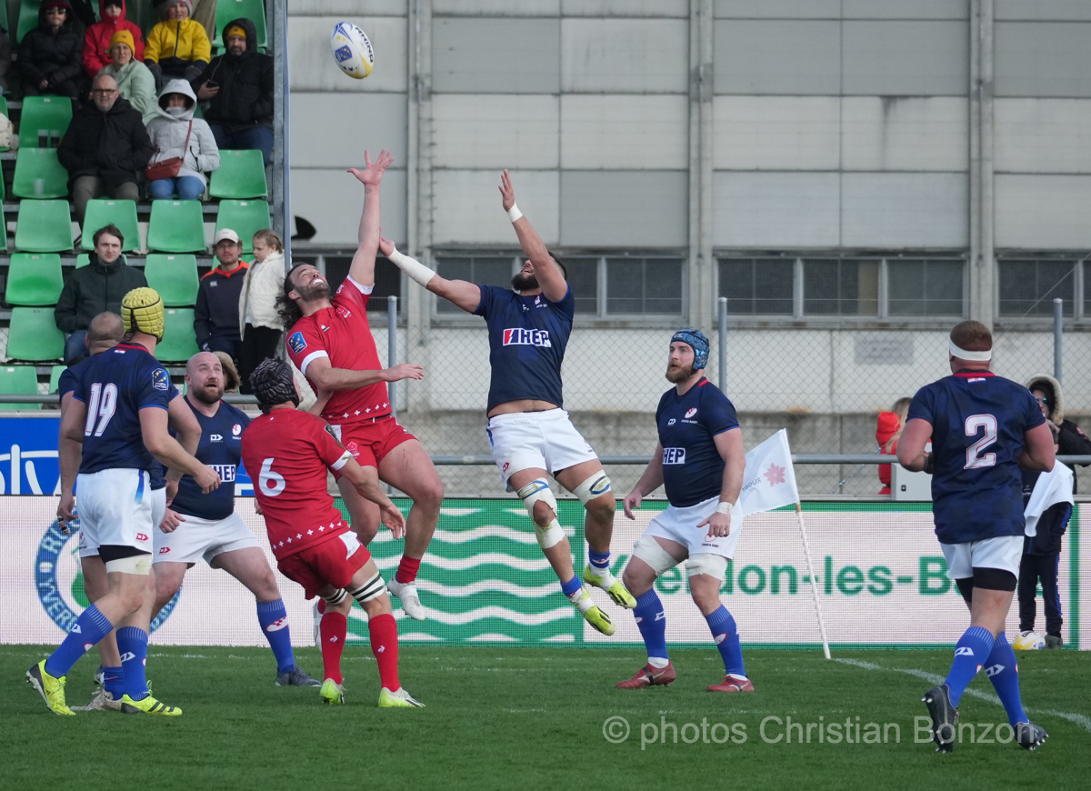 Suisse Rugby Day Yverdon 23 Mars 2024Switzerland - Croatia 35 vs 10 .