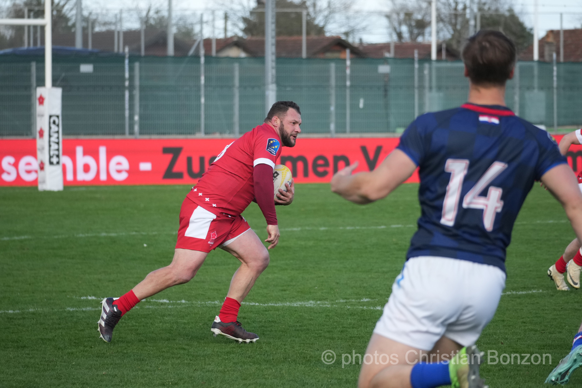Suisse Rugby Day Yverdon 23 Mars 2024Switzerland - Croatia 35 vs 10 .