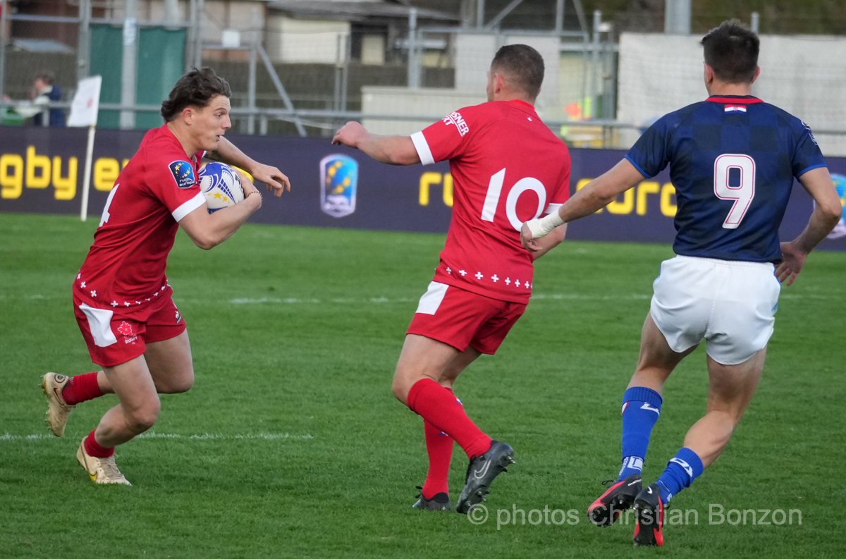 Suisse Rugby Day Yverdon 23 Mars 2024Switzerland - Croatia 35 vs 10 .