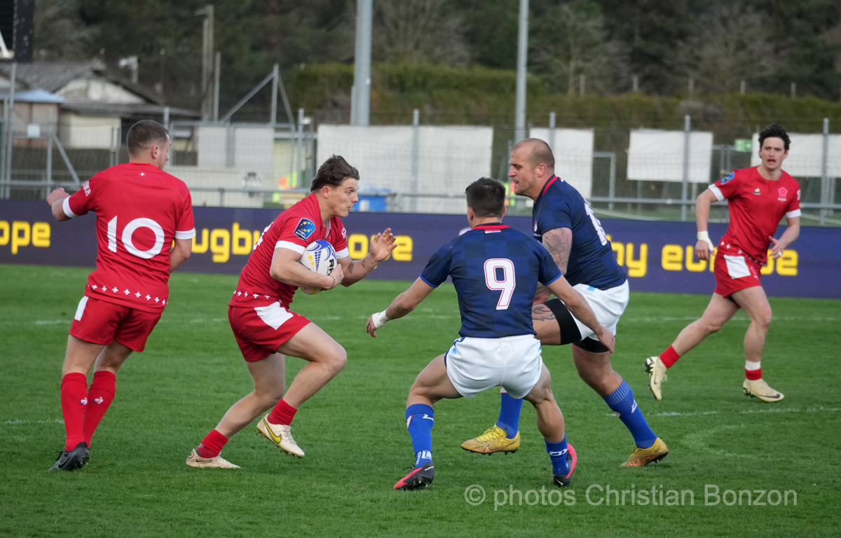 Suisse Rugby Day Yverdon 23 Mars 2024Switzerland - Croatia 35 vs 10 .