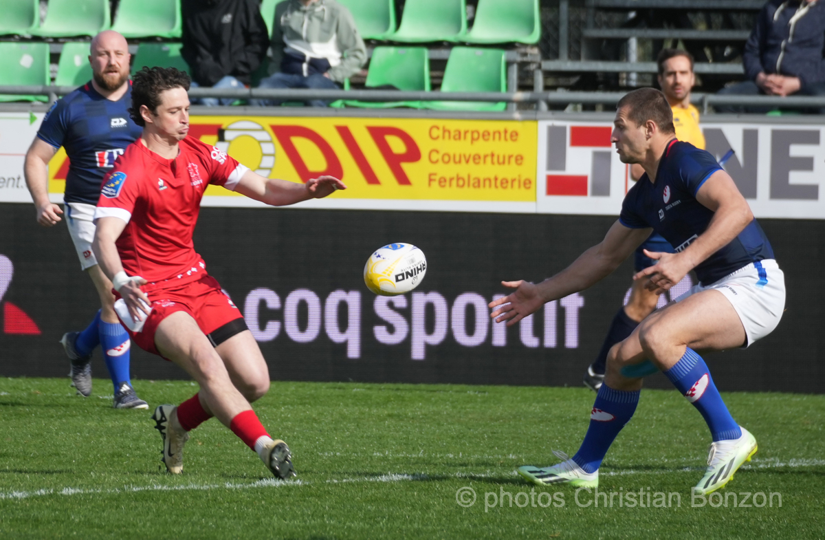 Suisse Rugby Day Yverdon 23 Mars 2024Switzerland - Croatia 35 vs 10 .