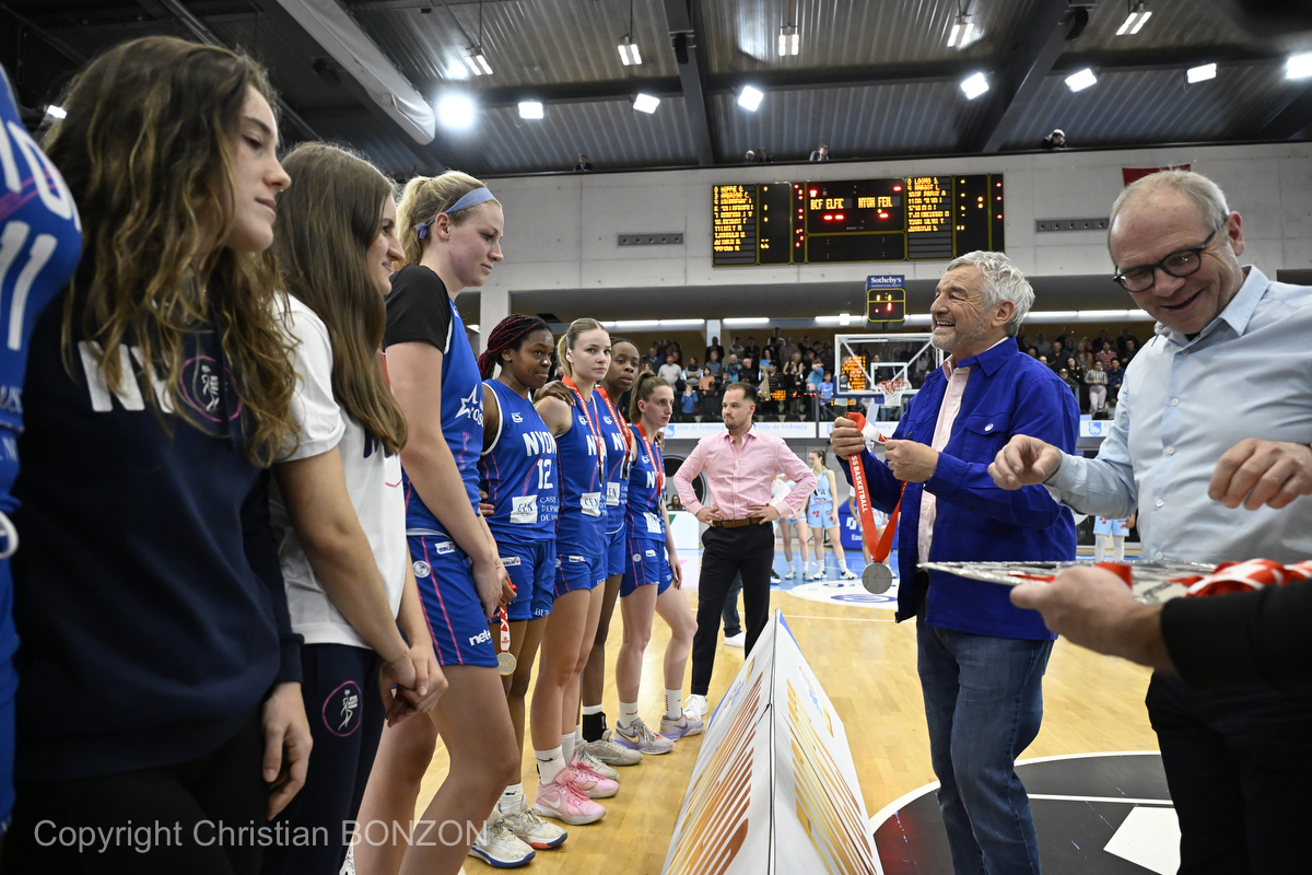 BCF Elfic Fribourg - Nyon Basket (92-48)