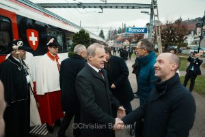 Hommage  Pierre-Andr Page Ênouveau prsident du Conseil nationalÊ