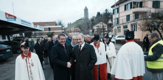 Pierre-André Page fêté en terre fribourgeoise après son élection à la présidence du Conseil national