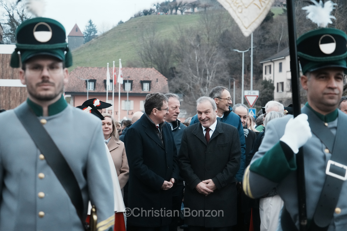 Hommage  Pierre-Andr Page Ênouveau prsident du Conseil nationalÊ
