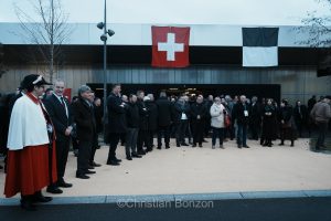 Hommage  Pierre-Andr Page Ênouveau prsident du Conseil nationalÊ