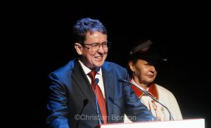 Hommage  Pierre-Andr Page Ênouveau prsident du Conseil nationalÊ