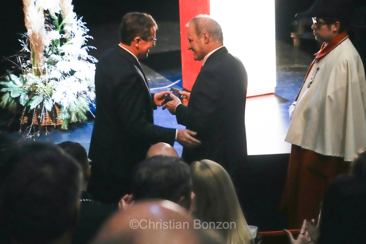 Hommage  Pierre-Andr Page Ênouveau prsident du Conseil nationalÊ