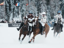 Sur le lac gelé, Saint-Moritz retient son souffle.