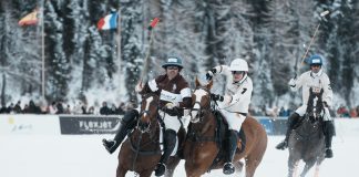 Sur le lac gelé, Saint-Moritz retient son souffle.
