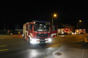 exercice de scurit  proximit des citernes de Vernier