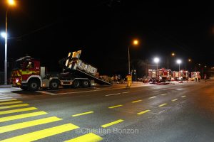 exercice de scurit  proximit des citernes de Vernier