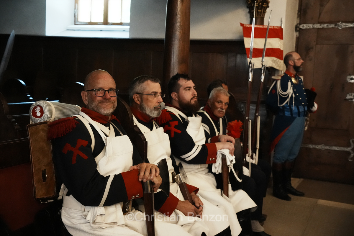crmonies du 550e anniversaire de la bataille de Morat