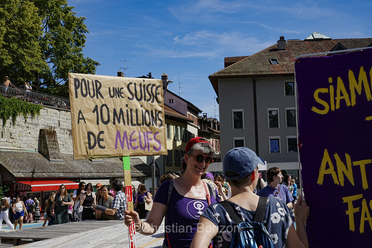 Greve femmes lausanne 13 juin 2026